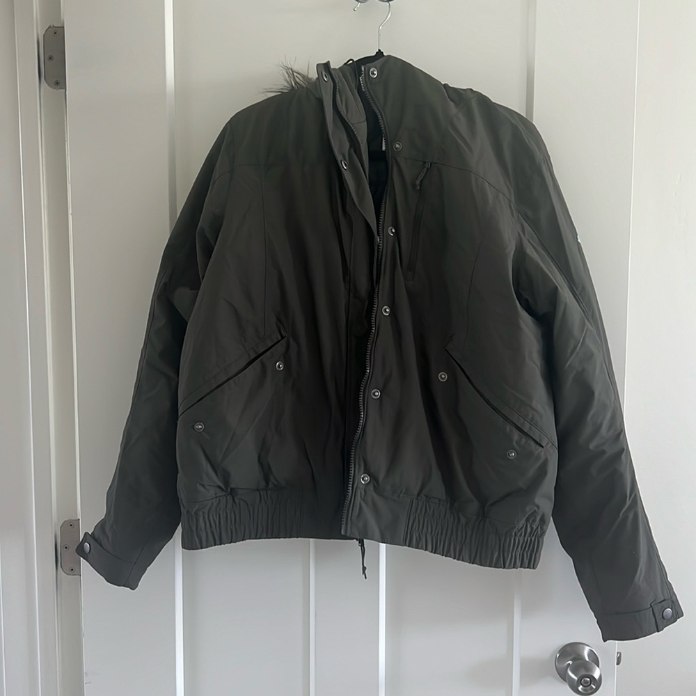 Columbia Green Bomber coat